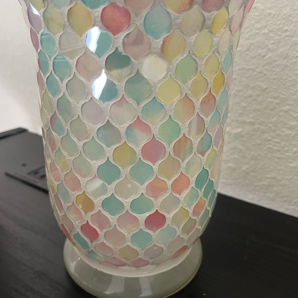 Colorful Mosaic Vase